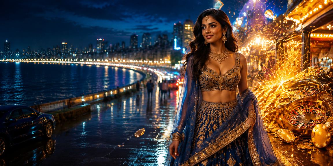 Mumbai Marine Drive sports betting Bollywood style